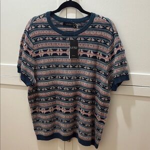 Lauren Ralph Lauren Patterned Knit Sweater